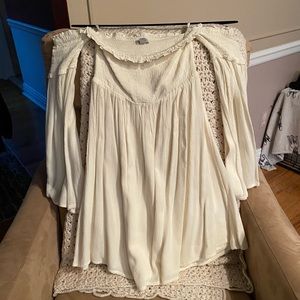 Strapless Long Sleeve Dress worn once